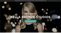 Desktop Screenshot of bellabronzestudios.com